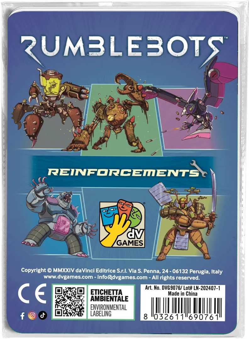 Rumblebots: Reinforcements