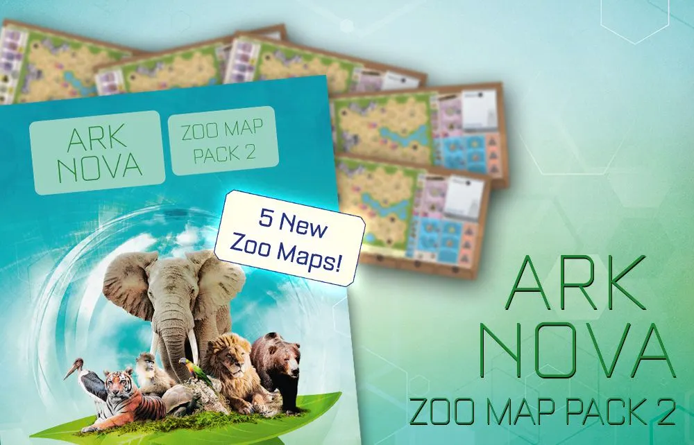 Ark Nova: Zoo Map Pack 2