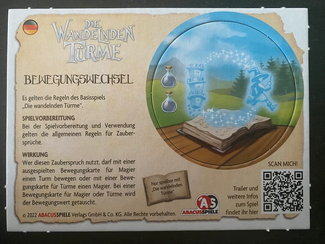 The Wandering Towers: Change of Movement