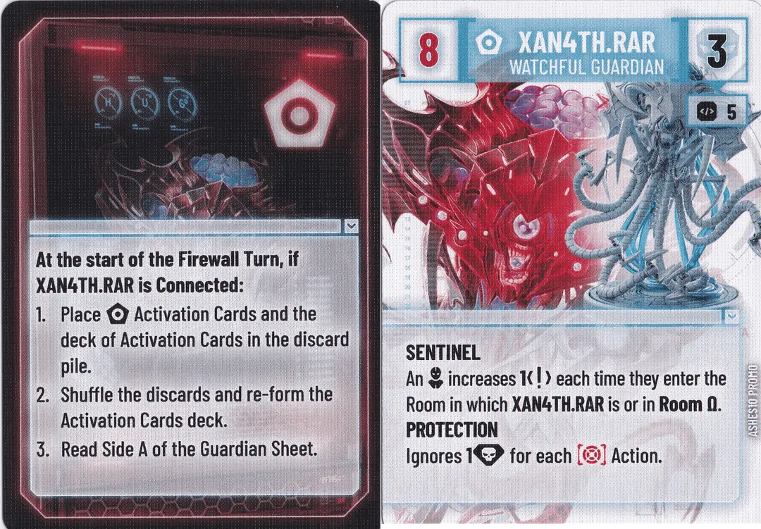 The Breach: LMS 10th Anniversary XAN4TH.RAR Guardian alternative Description card