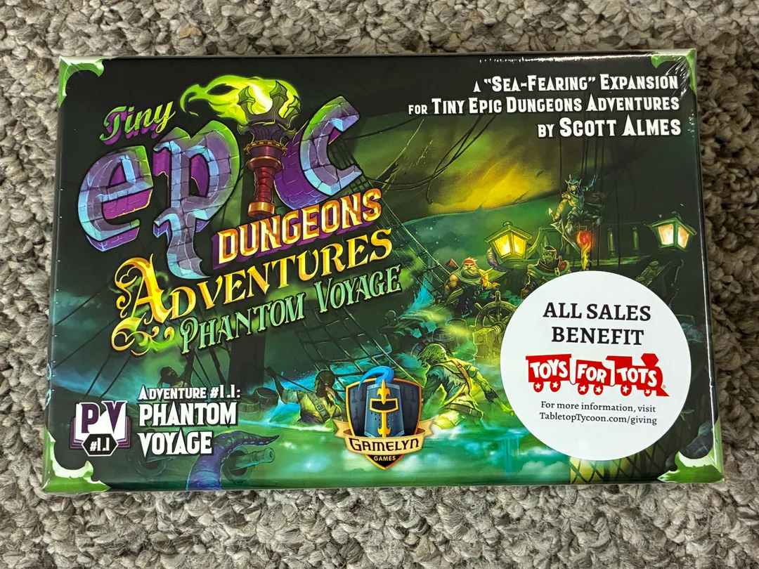 Tiny Epic Dungeons Adventures: The Phantom Voyage