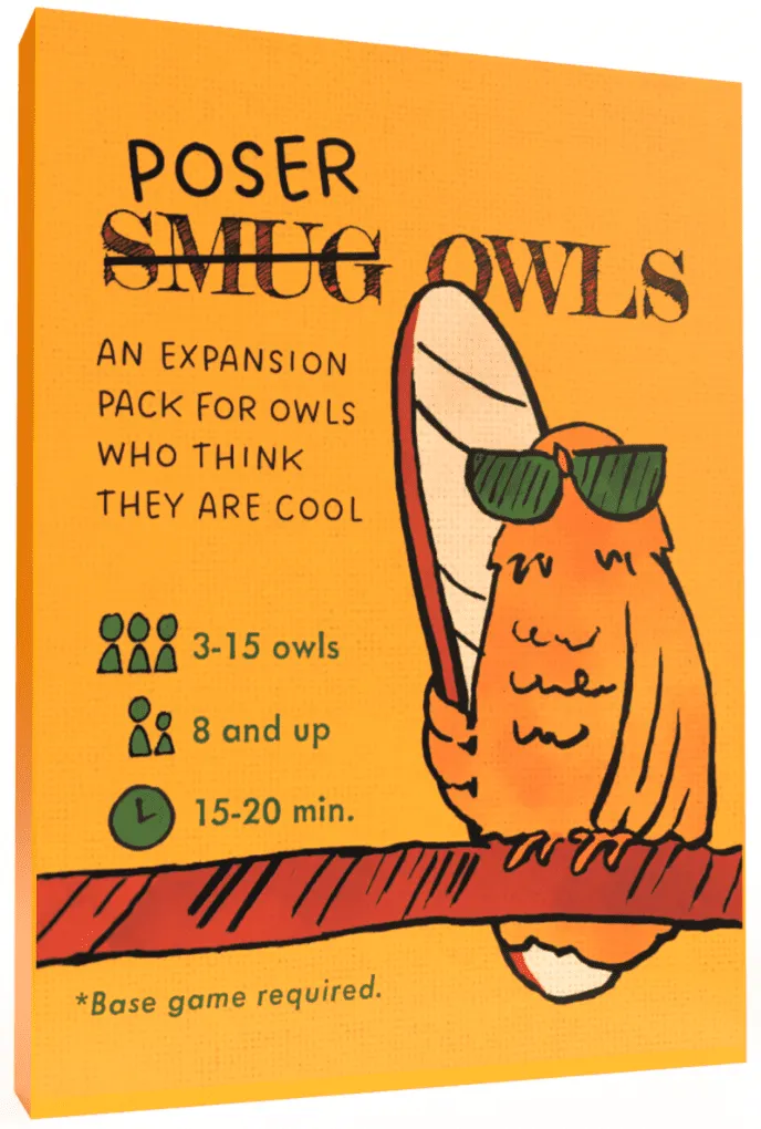 Smug Owls: Poser Owls