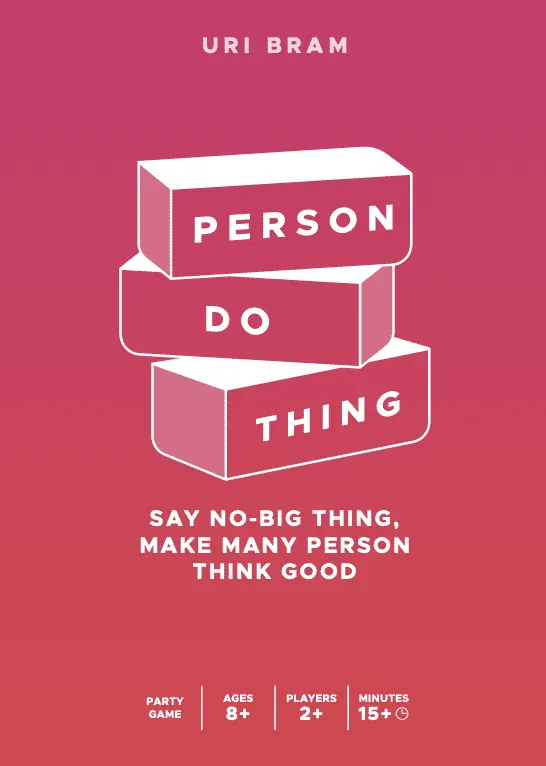 Person Do Thing
