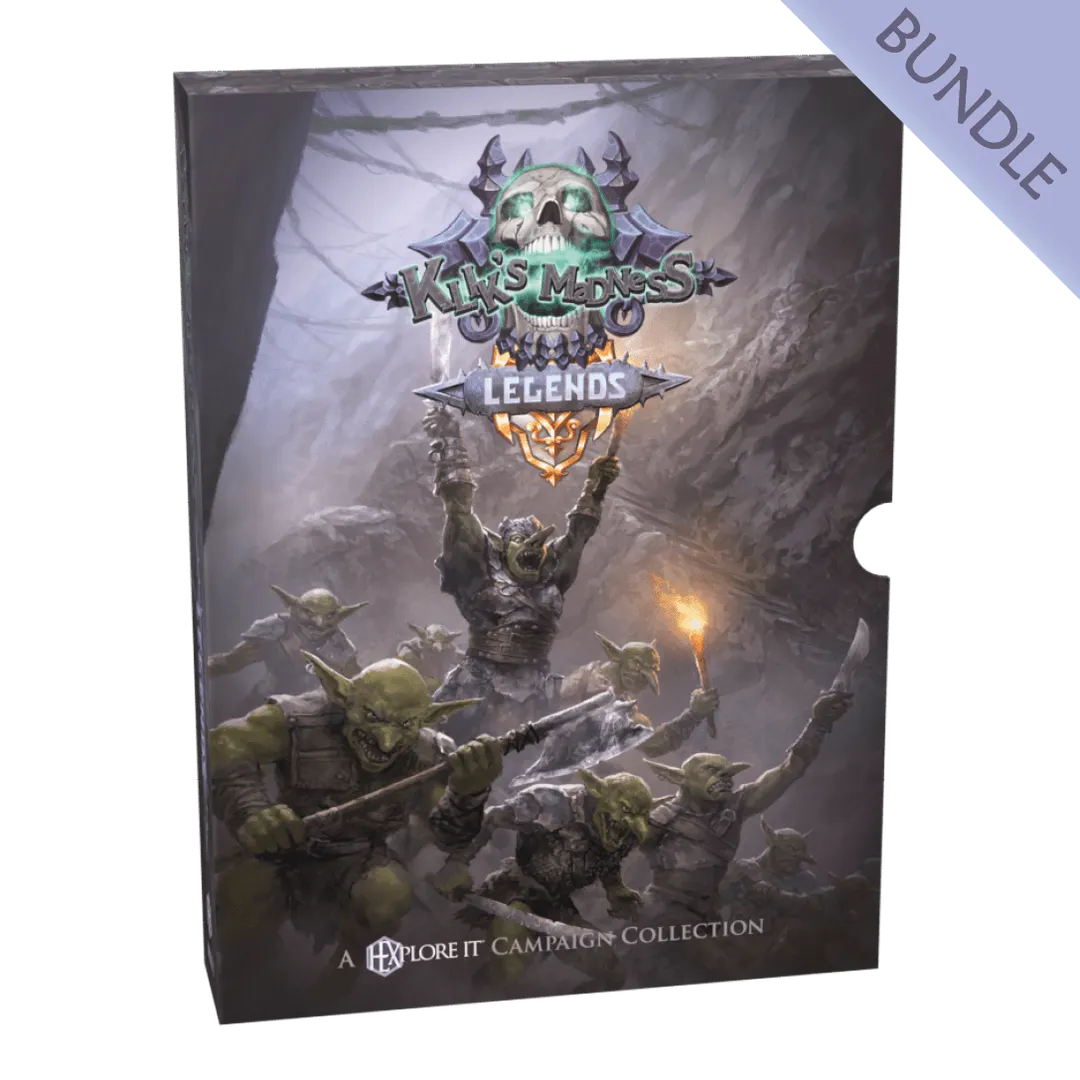 HEXplore It: The Valley of the Dead King – Klik's Madness Legends: Volume I