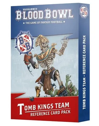 Blood Bowl (Third Season): Tomb Kings Team – Reference Card Pack