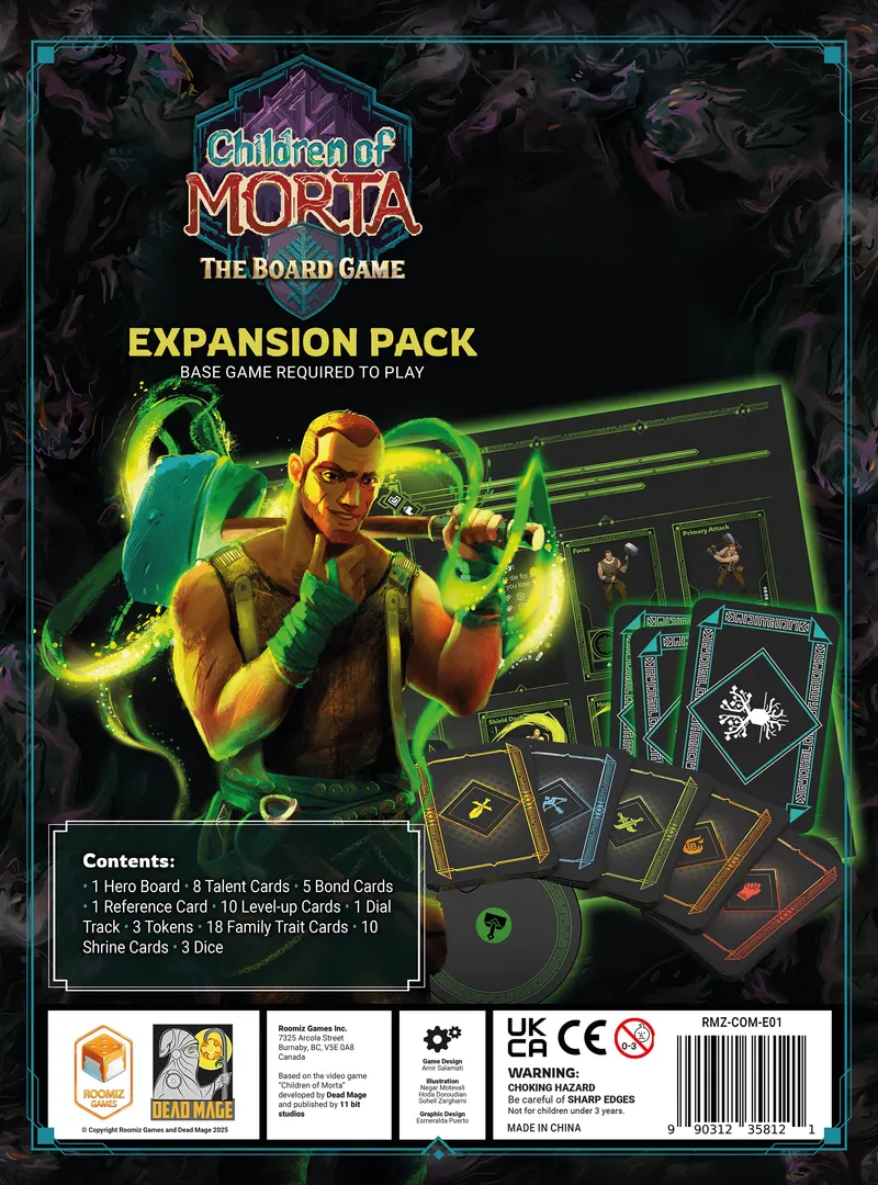 Children of Morta: The Board Game – Family Traits