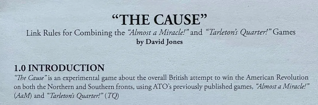 The Cause