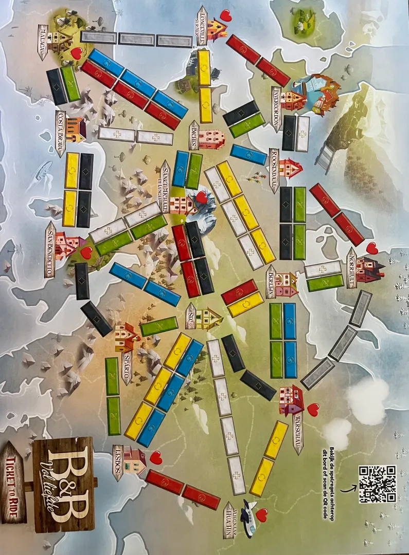 Ticket to Ride: B&B Vol Liefde