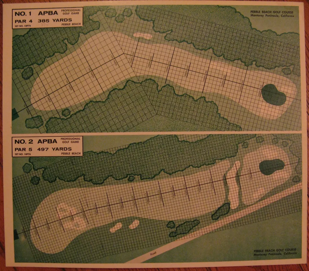 APBA Professional Golf: Pebble Beach