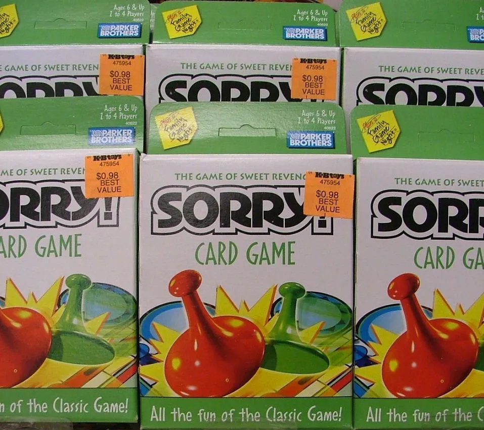 Sorry! Card Game