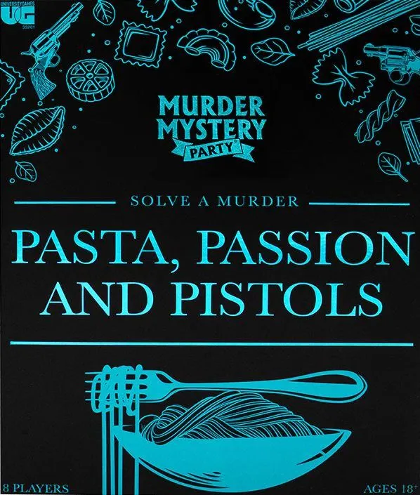 Murder Mystery Party: Pasta, Passion & Pistols
