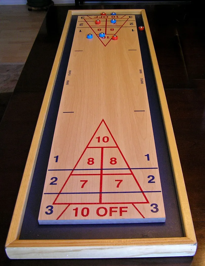 Carrom Shuffle Board Game