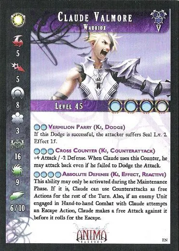 Anima Tactics: Claude Valmore